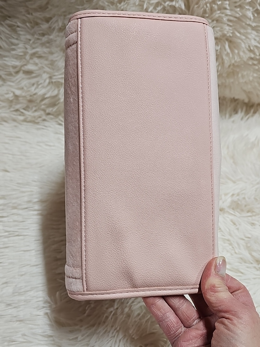 Juicy Couture Pink Mini Velour Logo Tote Crossbody Shoulder Hand Bag - Picture 6 of 14